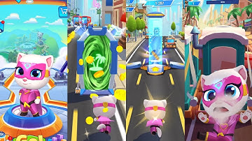 Talking Tom Hero Dash Walkthrough Gameplay Ep 4 - Super Tom (iOS, Android)