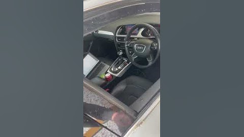 Today we have an Audi A4 2.0 TDI which is having a custom stage one remap