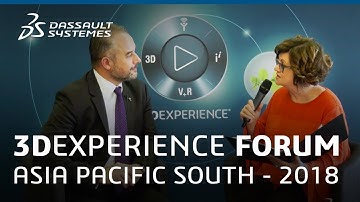 3DEXPERIENCE Forum Asia Pacific South 2018: Pierre Marchadier | Dassault Systèmes
