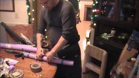 Make a boffer sword and spell packets 101