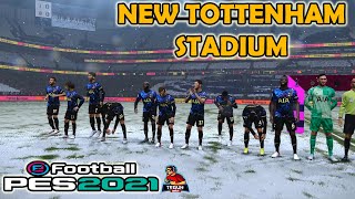 PES 2021 new stadium Tottenham smoke patch 21.4.3b