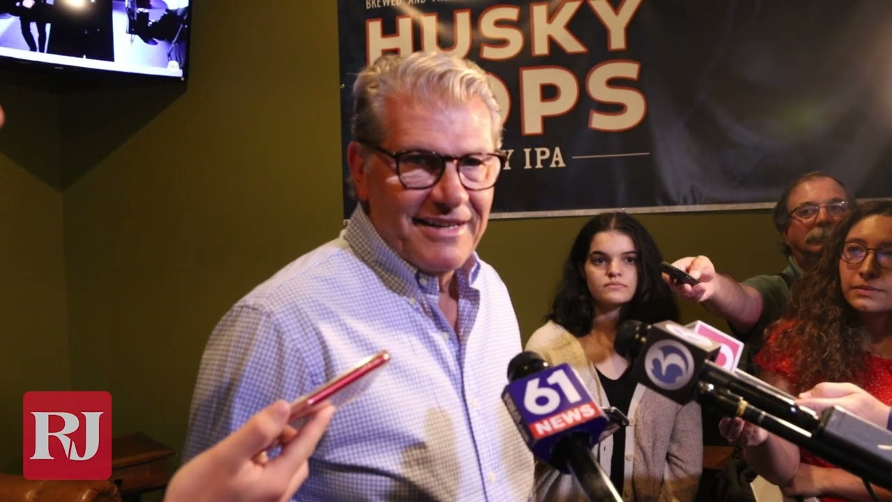 UConn Women’s Basketball coach Gino Auriemma at the Coaches Road Show