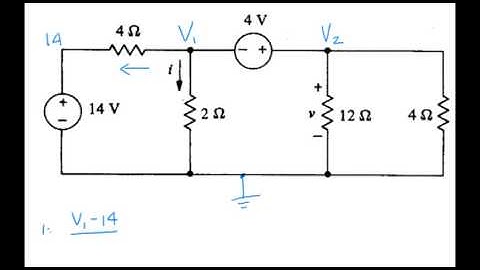 dc: Node Voltage Example #5