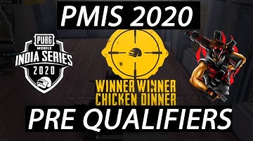 PMIS Pre Qualifiers win || PMIS 2020 || PUBG mobile