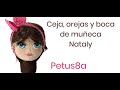 Como bordar cejas, boca y tejer orejas muñeca Nataly, amigurumis by Petus