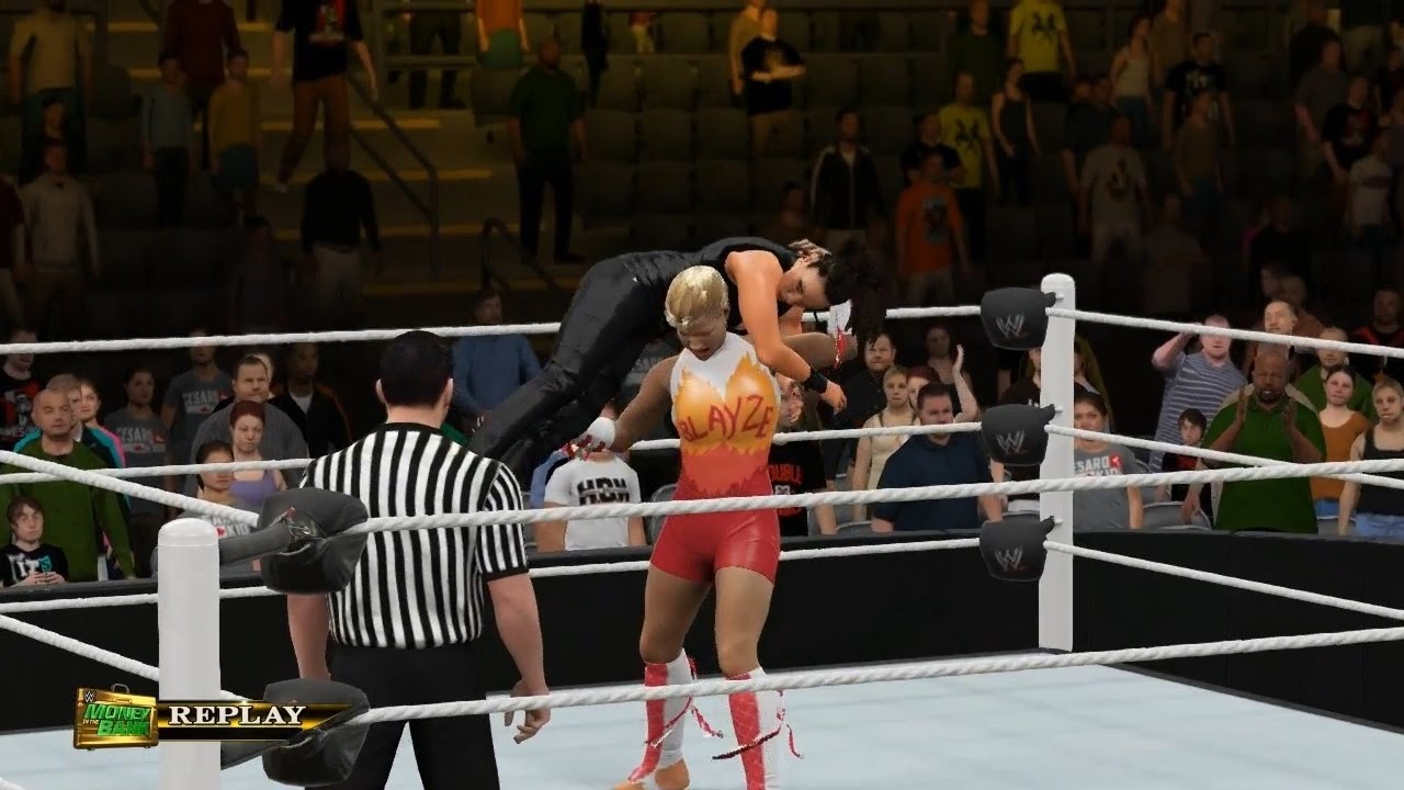 Pc世界摔角娛樂wwe 2k16 阿蘭多拉 布雷茲 Alundra Blayze Vs 塔米娜 公事包大戰 14 普通規則賽 31 12 16 Youtube