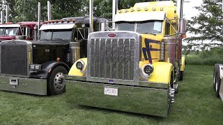 2002 Yellow Peterbilt 379 At The Clifford Truck Show 2025