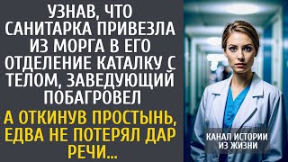 видео: Узнав, что санитарка привезла из морга в отделение каталку с телом, шеф закипел… А откинув простынь… картинка: Узнав, что санитарка привезла из морга в отделение каталку с телом, шеф закипел… А откинув простынь…