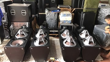 2 cặp full đôi 725 củ JBL 2265 đi Quảng Ninh oánh đám cưới . DVH audio 0363553277