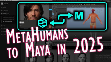 How to Download and Export MetaHumans for Editing in Maya in 2025