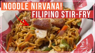 Filipino Stir Fry Comfort Food Pancit Canton Lomi