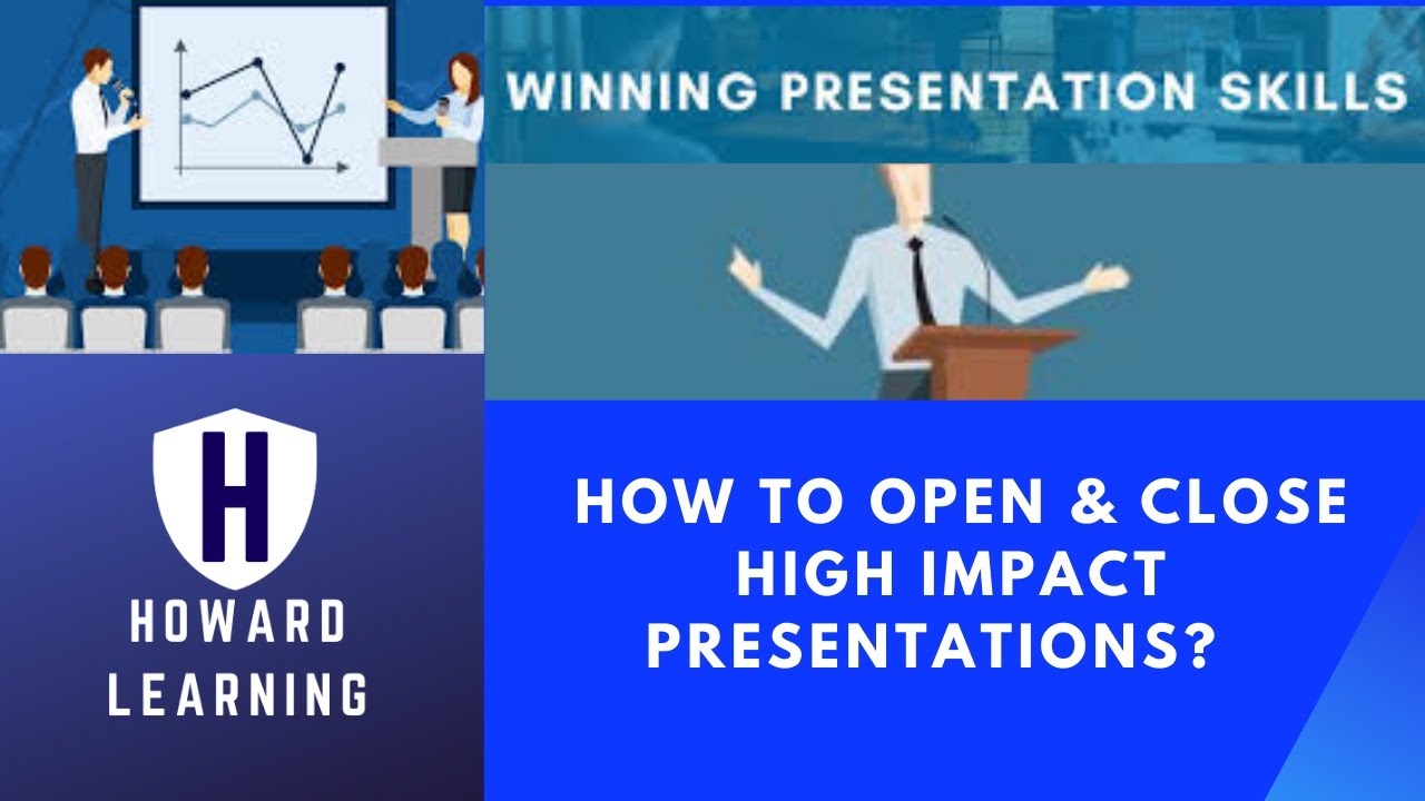 how to open and close presentation