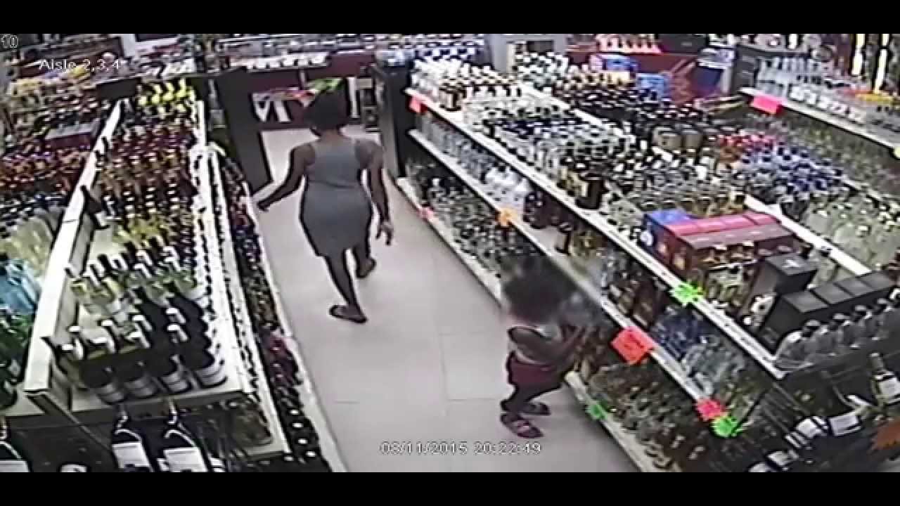Surveillance Video Shows Young Shoplifter