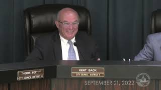 Gadsden City Council meeting 2022-09-21