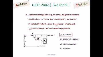 Video Solutions to GATE 2002 ECE (Electronic Devices) Two Mark Questions - 1