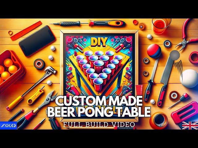 Custom Handcrafted Beer Pong Table 