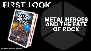 METAL HEROES AND THE FATE OF ROCK | A first look in just three minutes! | On Kickstarter Soon screenshot 1