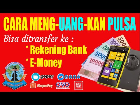 SULAP TUKAR PULSA MENJADI UANG KE ATM. 