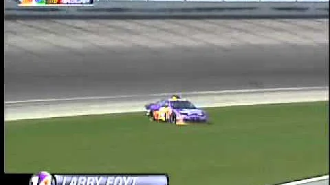 2003 Tropicana 400 - Larry Foyt Crash