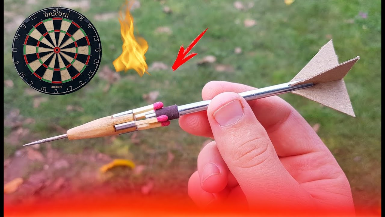 🔥How To Make a Fire Dart Tuddo Making YouTube