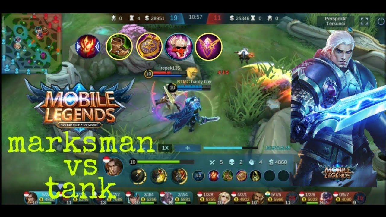 TIGREAL BEST BUILD Tank killer build 2020 YouTube