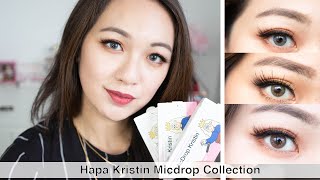 Hapa Kristin Micdrop Kristin Collection Review - Hazel, Green, Blue