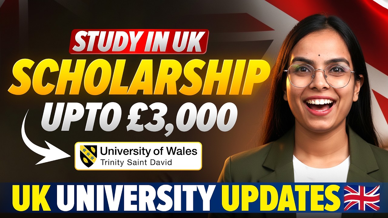 Get £3,000 Scholarship In UK 2026: May Intake 2026 | Without IELTS ...