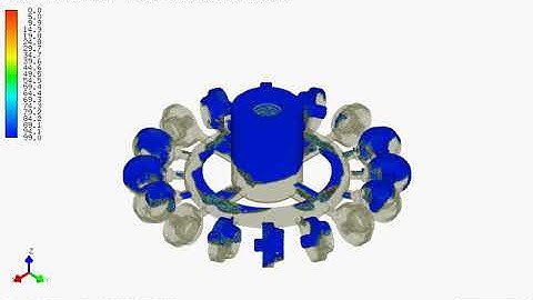 Centrifugal Casting Solidification Simulation