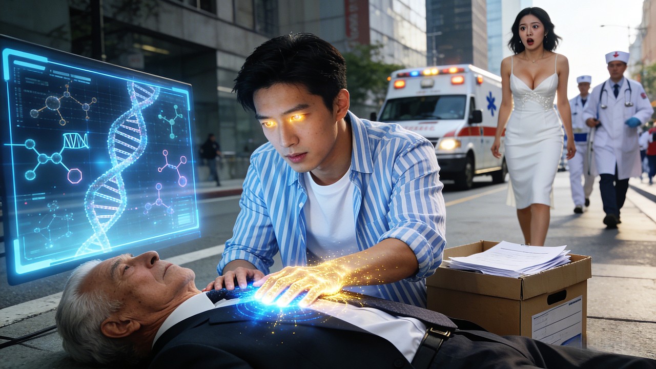 หนุ่มจนถูกไล่ออกจากรพ. แต่ดันตื่นรู้ระบบรักษาเทพ! ช่วยชีวิตมหาเศรษฐีจนได้แต่งกับสาวสวย!