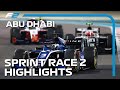 F2 Sprint Race 2 Highlights | 2021 Abu Dhabi Grand Prix