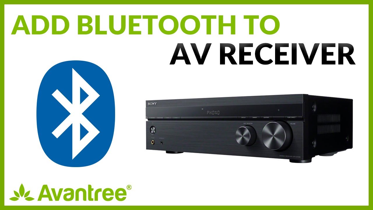 How to Add Bluetooth to Stereo Receiver / AV Receiver - YouTube