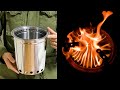 New idea of making smoke free wood stove from Bain Marie Pots