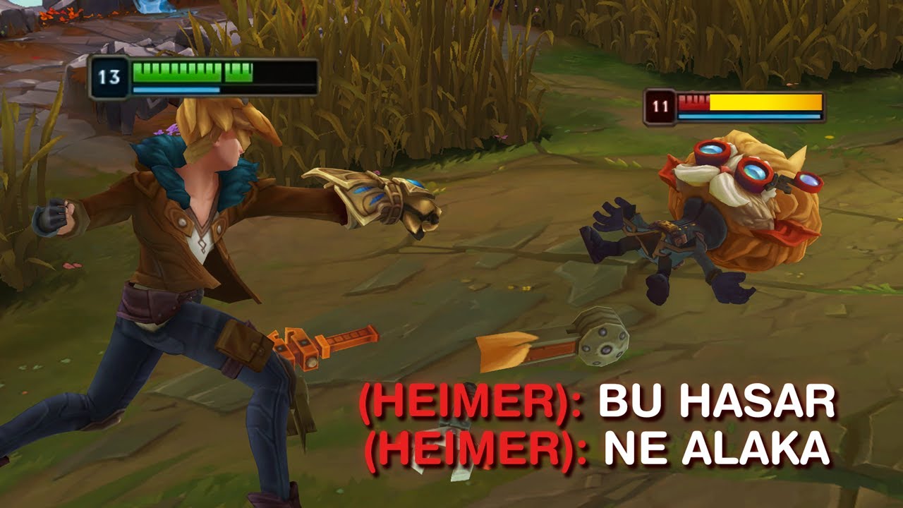 İZLEYİCİME KARŞI YERİNDE DURMAYAN UCUBE EZREAL BUİLDİMİ YAPTIM!