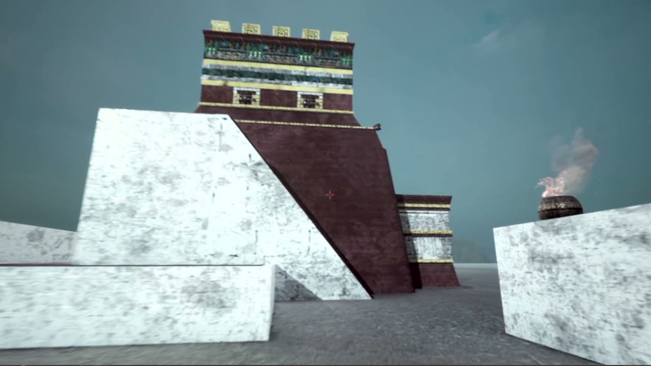 Juego de pelota de chichen Itza Recorrido 3D (Unreal Engine 4) - YouTube