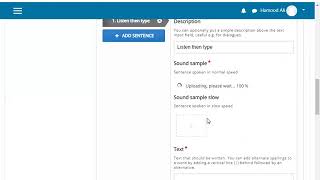H5P Dictation Activity Tutorial