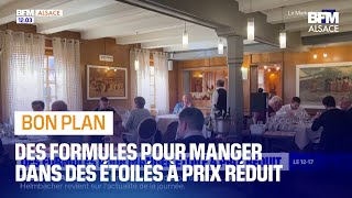 Comment manger à prix réduit dans des restaurants étoilés alsaciens ? Découvrez notre bon plan