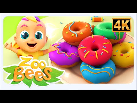 Zoobees – Lagu Warna Donat Sedap 🍩 | Pembelajaran Prasekolah