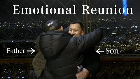 Suprising my husband with a trip to Europe to see his Dad | Emotional Father and Son reunion