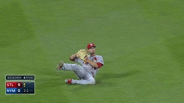 STL@NYM: Grichuk slides to make nice grab in right