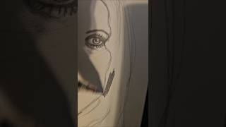 drawing process #drawing #art #girl #pencildrawing