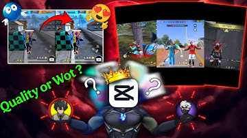 🎬 CapCut Quality + Red Circle Effect Tutorial | @nstwinsff & @ZeroxFF Style 🔥 #capcut