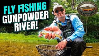 Fly Fishing On The Upper Gunpowder River Near Monkton, MD