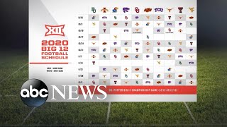 Big 12 announces fall season on for college sports | WNT