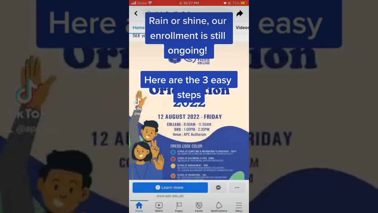 3 EASY STEPS: APC Enrollment Procedure