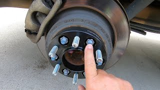 How to Safely Run Bolt On Wheel Spacers on Your F150