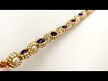 Elegant Beaded Bracelet || pulsera de cuentas || браслет из бисера