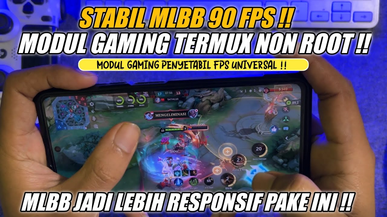 Modul Termux MLBB 90 FPS No root !! Penyetabil FPS MLBB