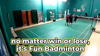 Full Game Fun Badminton - 4 September 2026