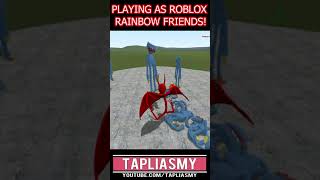 I PLAY AS ROBLOX RAINBOW FRIENDS In Garry's Mod! #shorts