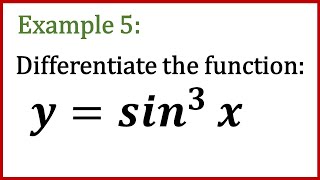 Derivatives of Trigonometric Functions Example 5 #calculus #basiccalculus #derivatives #trigfunction